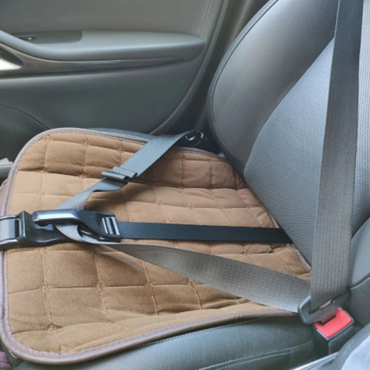 Seat belt adjuster for pregnant women-Comfort and safety for the belly