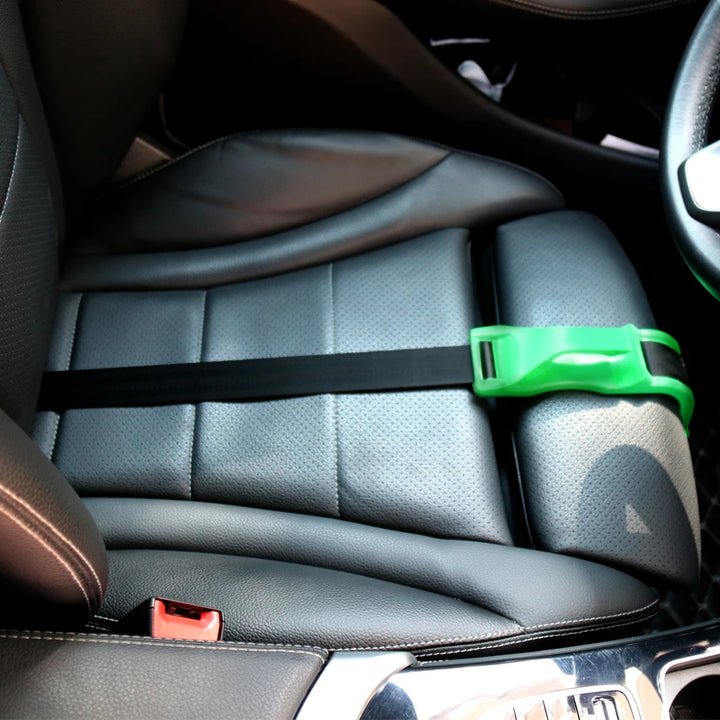 Seat belt adjuster for pregnant women-Comfort and safety for the belly